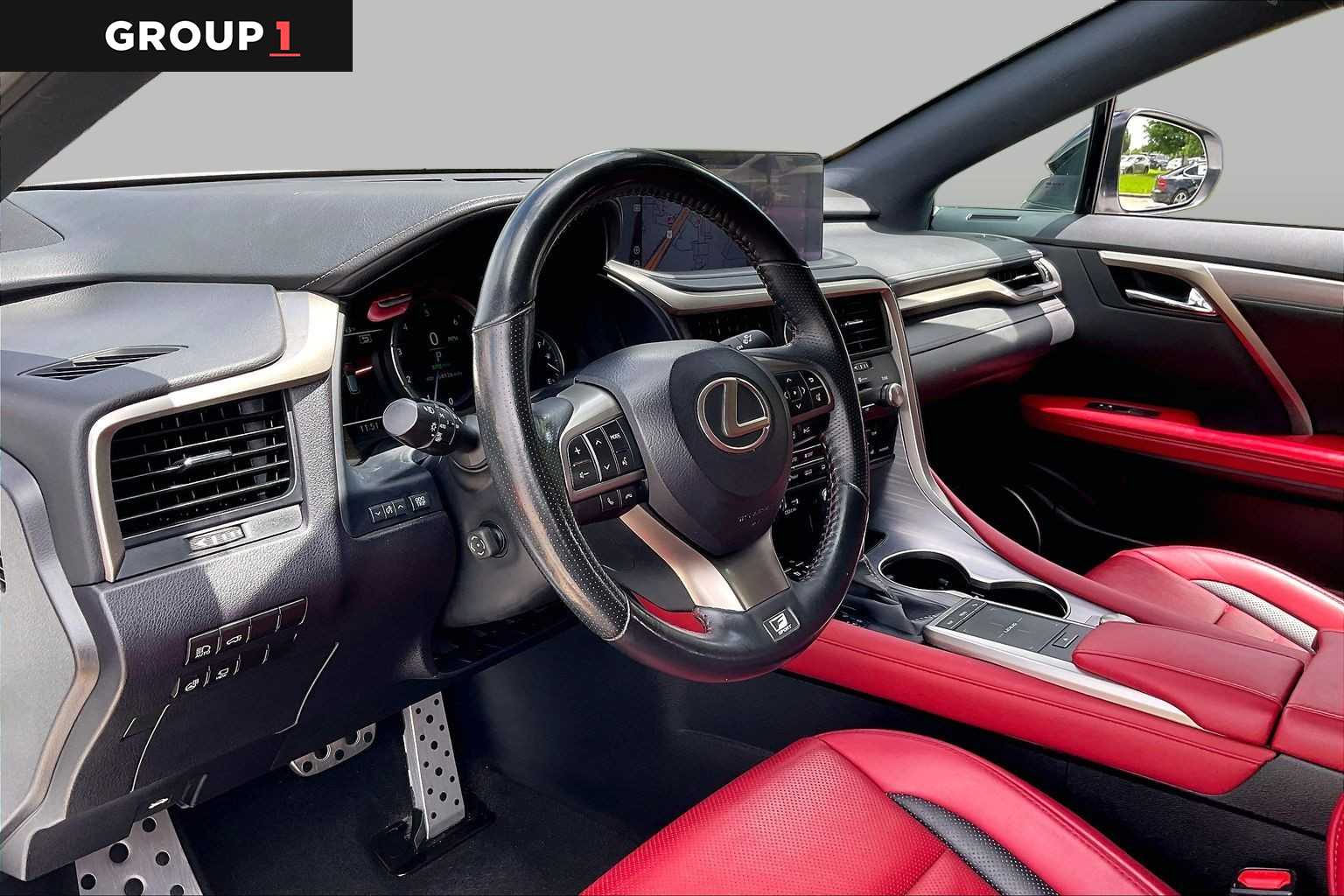 2022 Lexus RX 350 F SPORT Handling  Ultra White at Lexus Southwest Houston