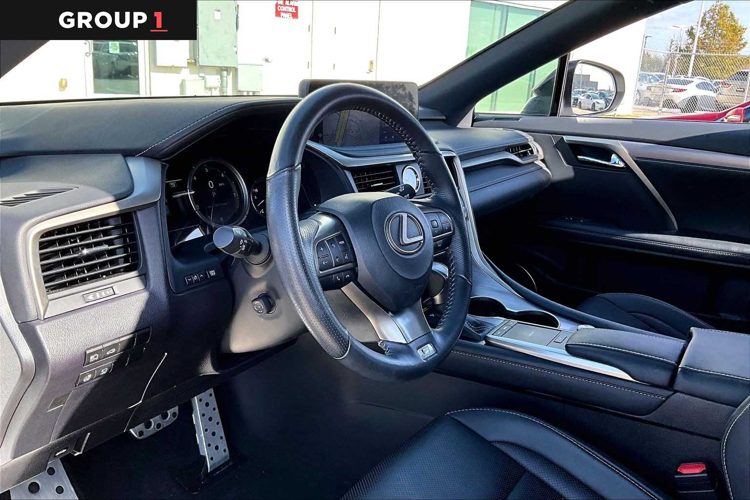 2022 Lexus RX F SPORT Handling  Ultra White at Lexus Southwest Houston