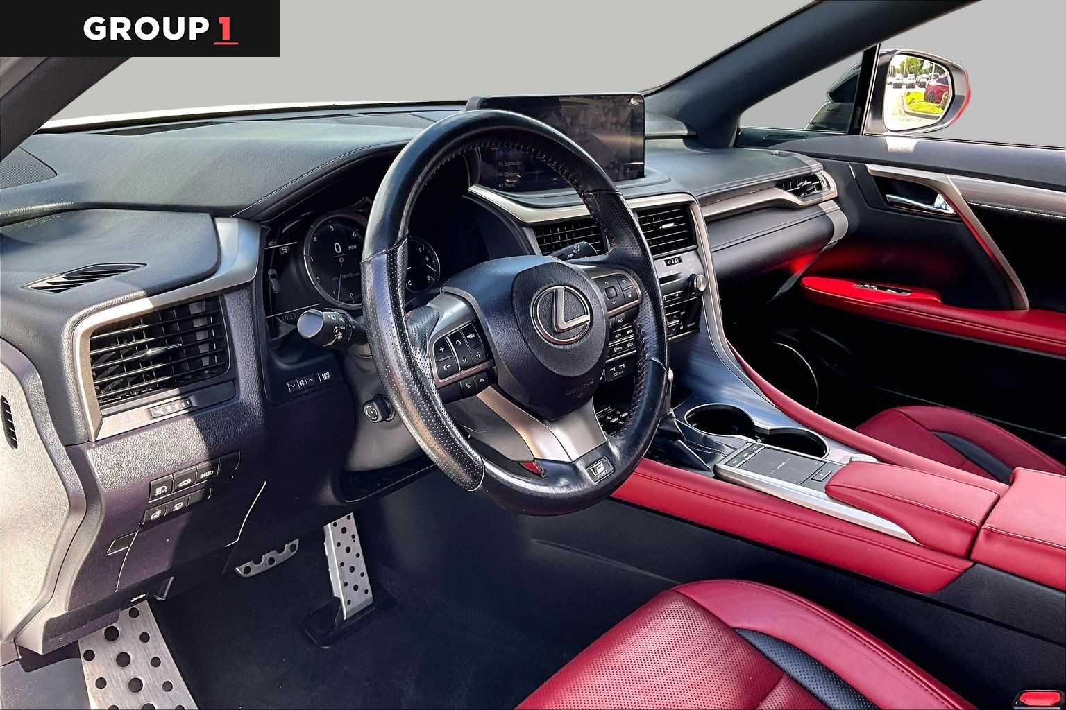 2020 Lexus RX 350 F SPORT Performance  Ultra White at Beck & Masten Kia