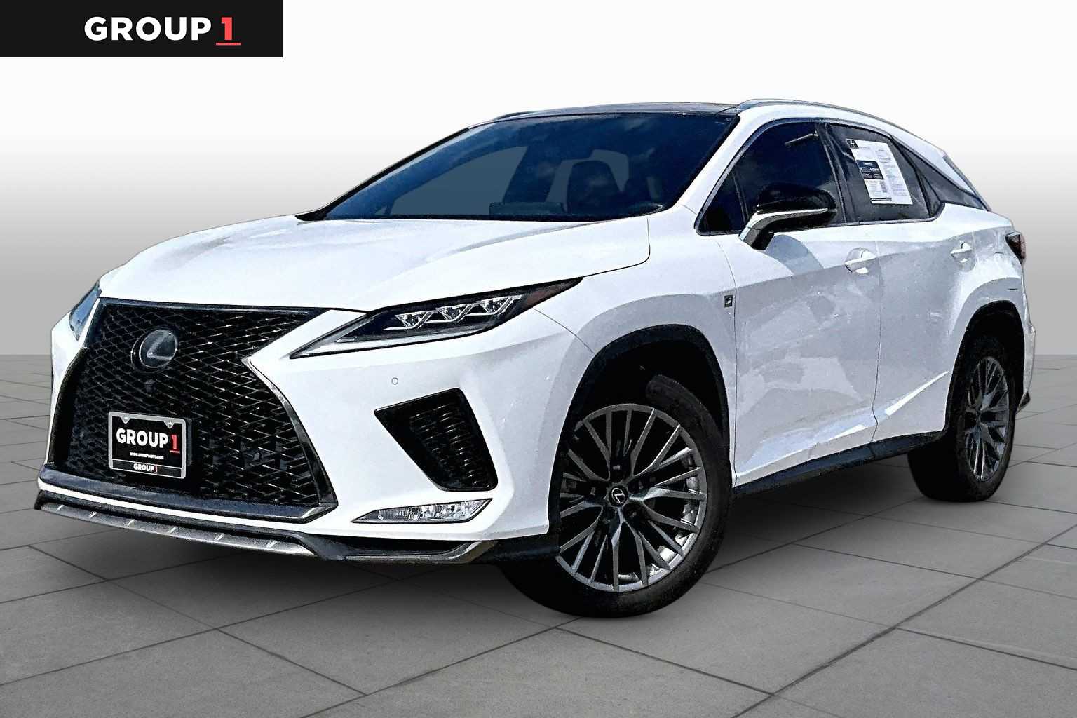 2020 Lexus RX 350 F SPORT Performance  Ultra White at Beck & Masten Kia