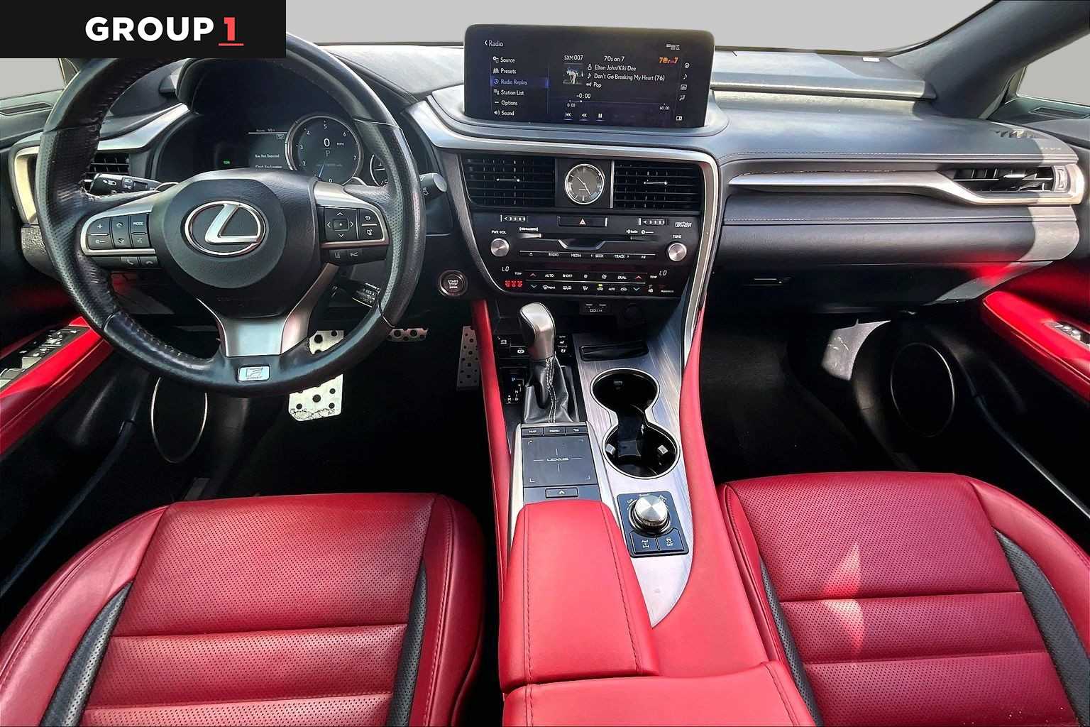 2020 Lexus RX 350 F SPORT Performance  Ultra White at Beck & Masten Kia