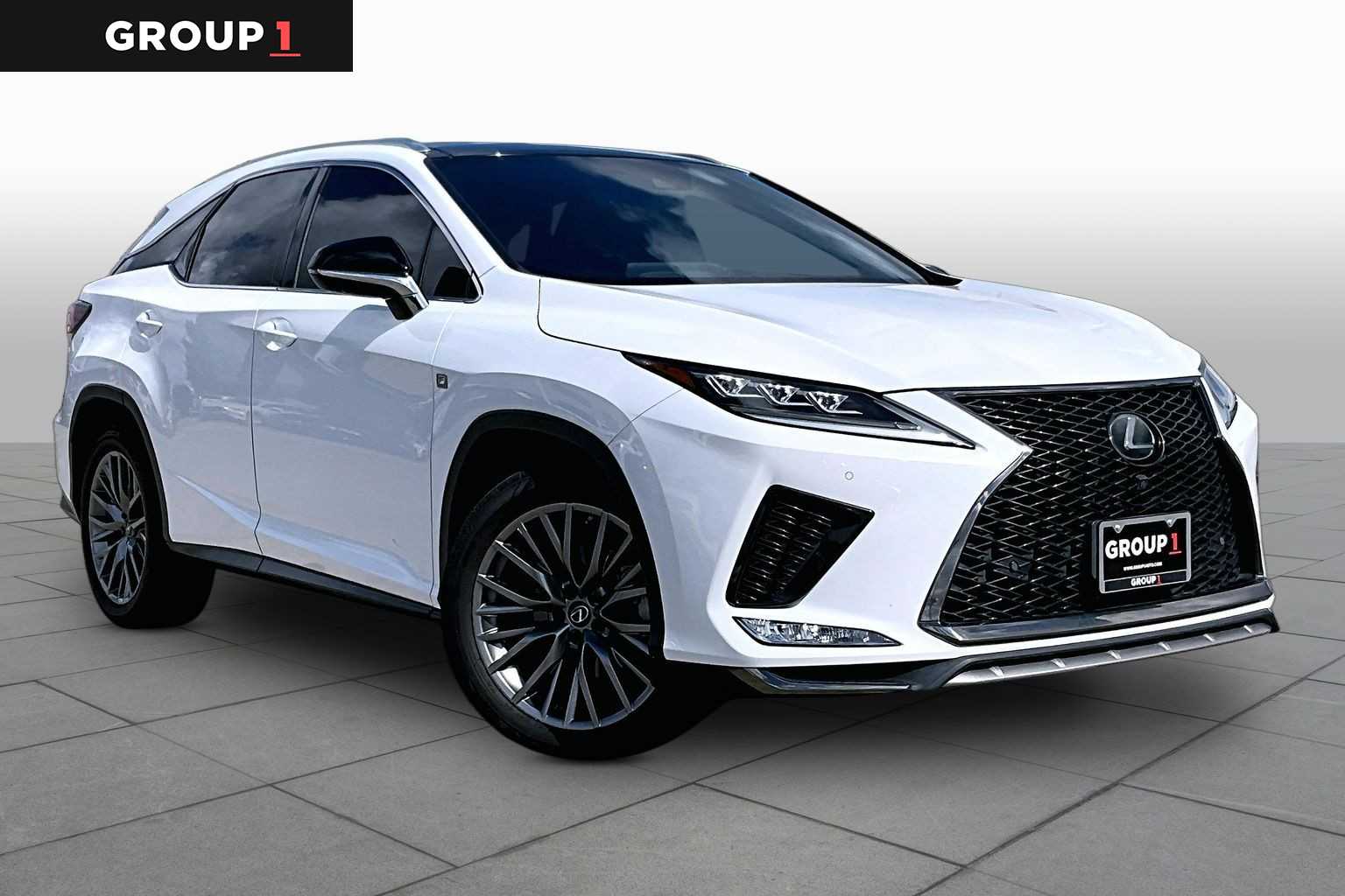 2020 Lexus RX 350 F SPORT Performance  Ultra White at Beck & Masten Kia