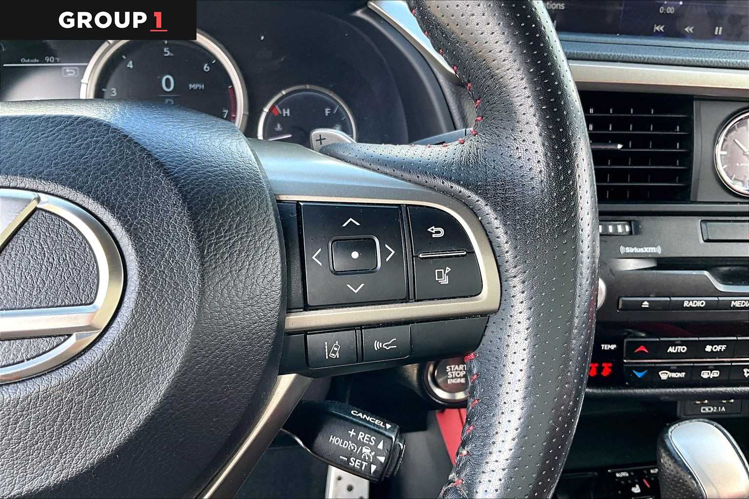 2020 Lexus RX 350 F SPORT Performance  Ultra White at Beck & Masten Kia