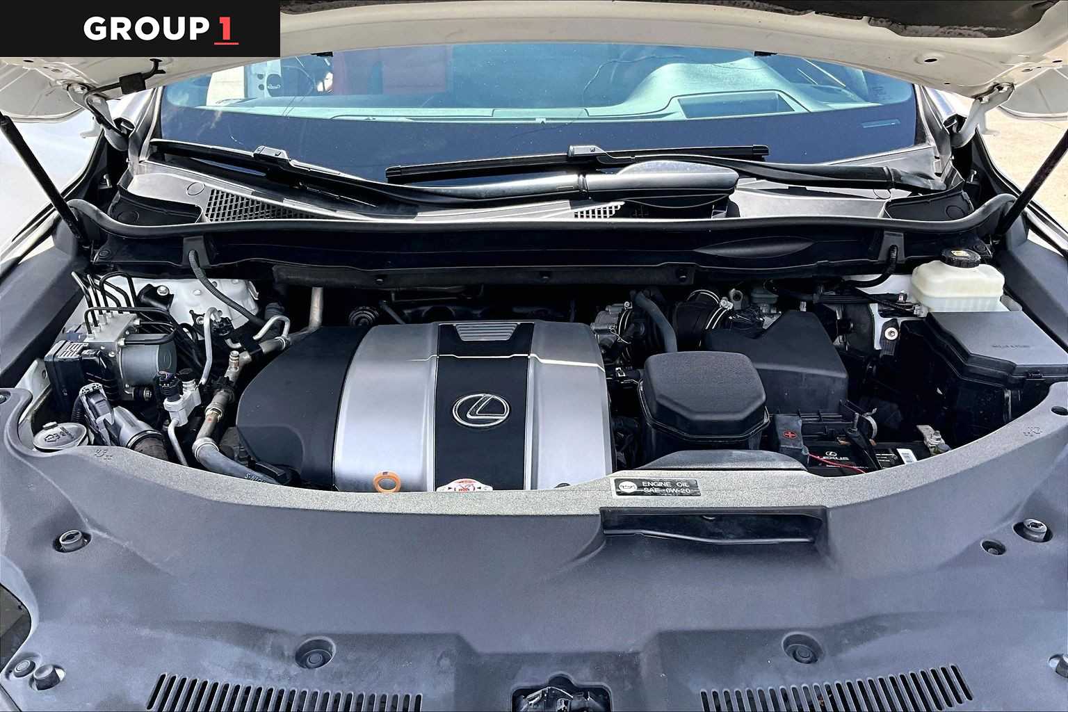 2020 Lexus RX 350 F SPORT Performance  Ultra White at Beck & Masten Kia