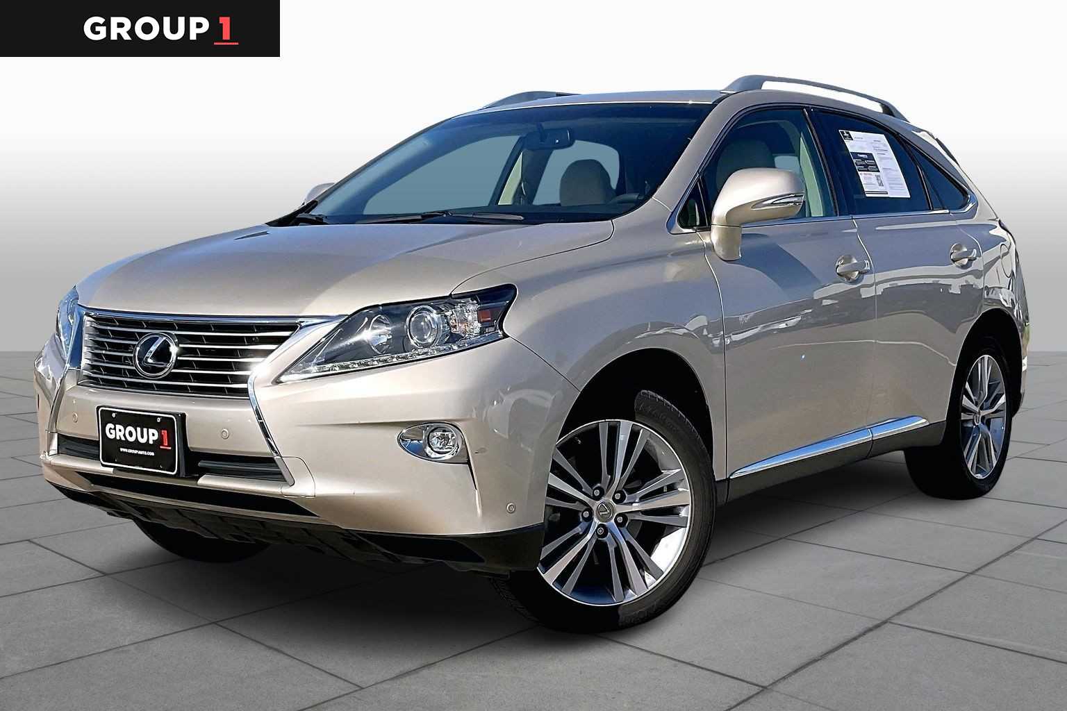 2015 Lexus RX 350  Satin Cashmere Metallic at Lexus Southwest Houston