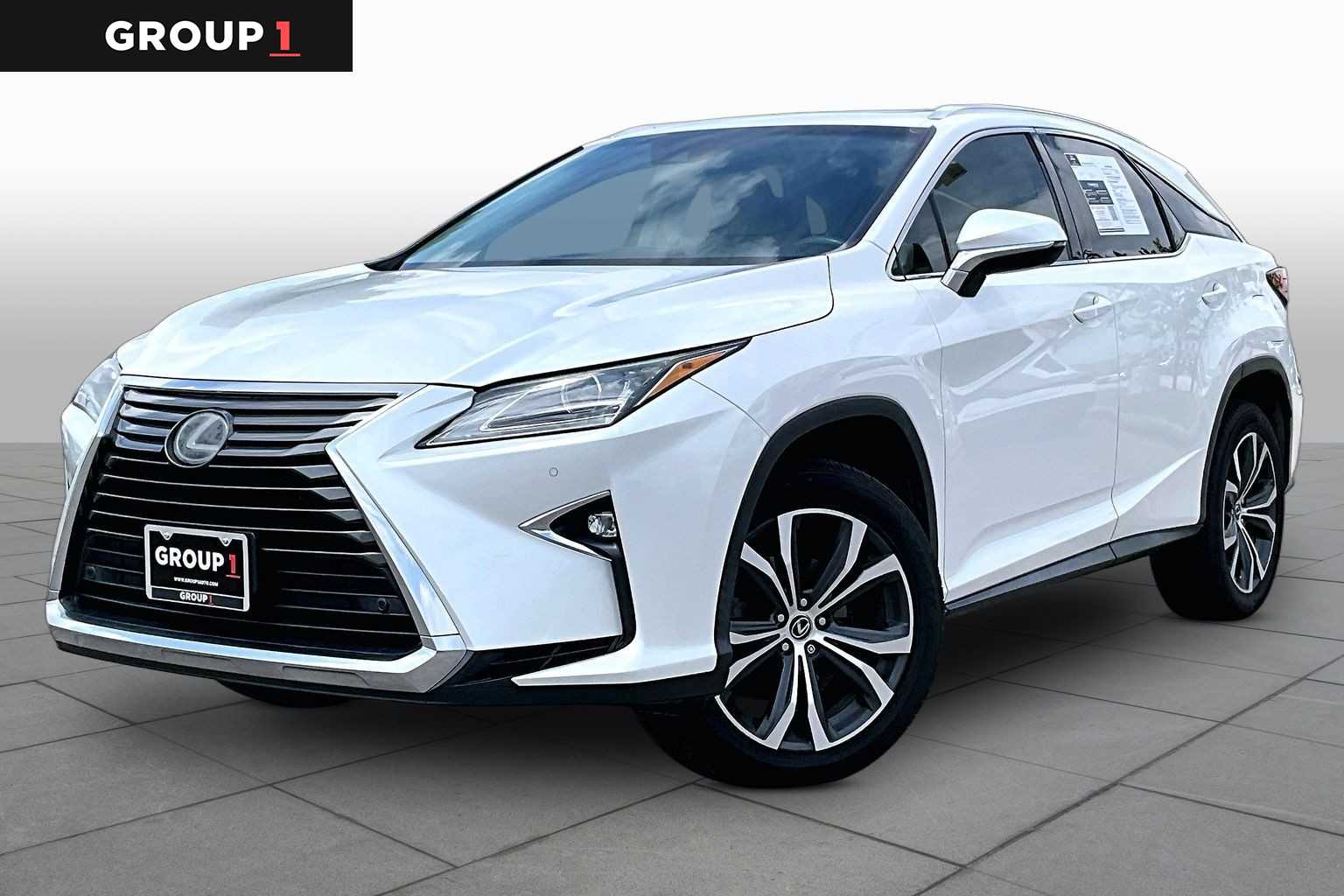 2018 Lexus RX 350  Eminent White Pearl at Lexus Southwest Houston