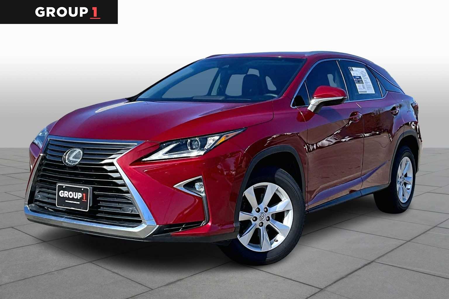 2016 Lexus RX 350  Matador Red Mica at AutoNation Ford Gulf Fwy
