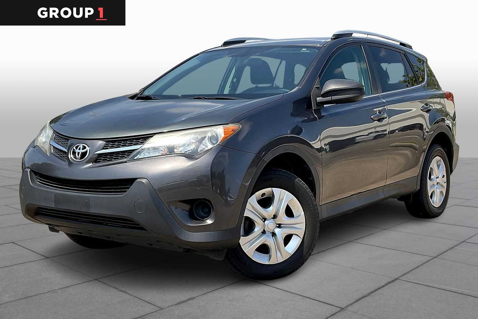 2015 Toyota RAV4 LE Magnetic Gray Metallic at AutoNation USA Houston