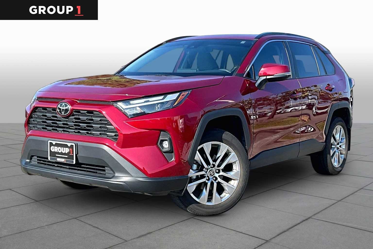 2024 Toyota RAV4 XLE Premium Ruby Flare Pearl at Group 1 Toyota Southwest