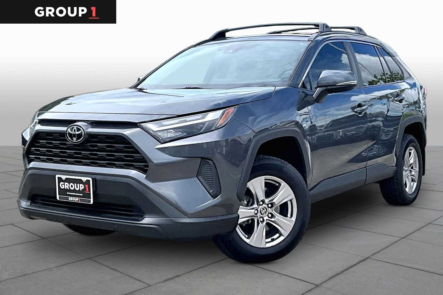 2022 Toyota RAV4 XLE Magnetic Gray Metallic at Group 1 Toyota Southwest