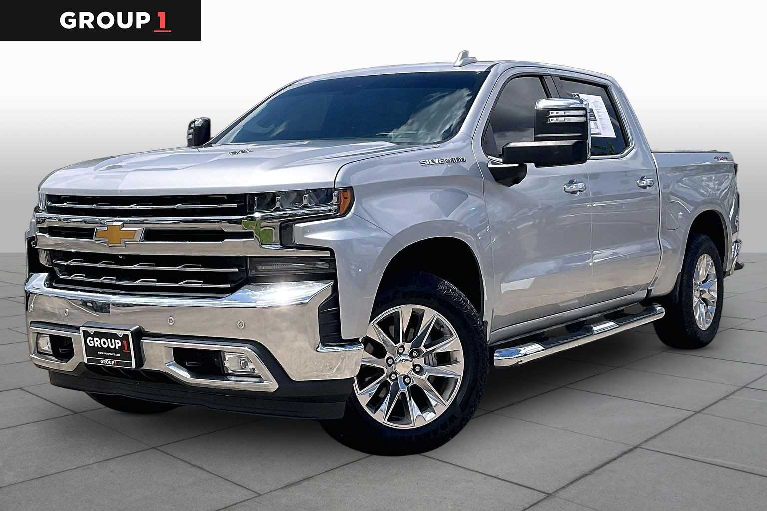 2020 Chevrolet Silverado 1500 LTZ Silver Ice Metallic at Ron Craft Chevrolet Cadillac