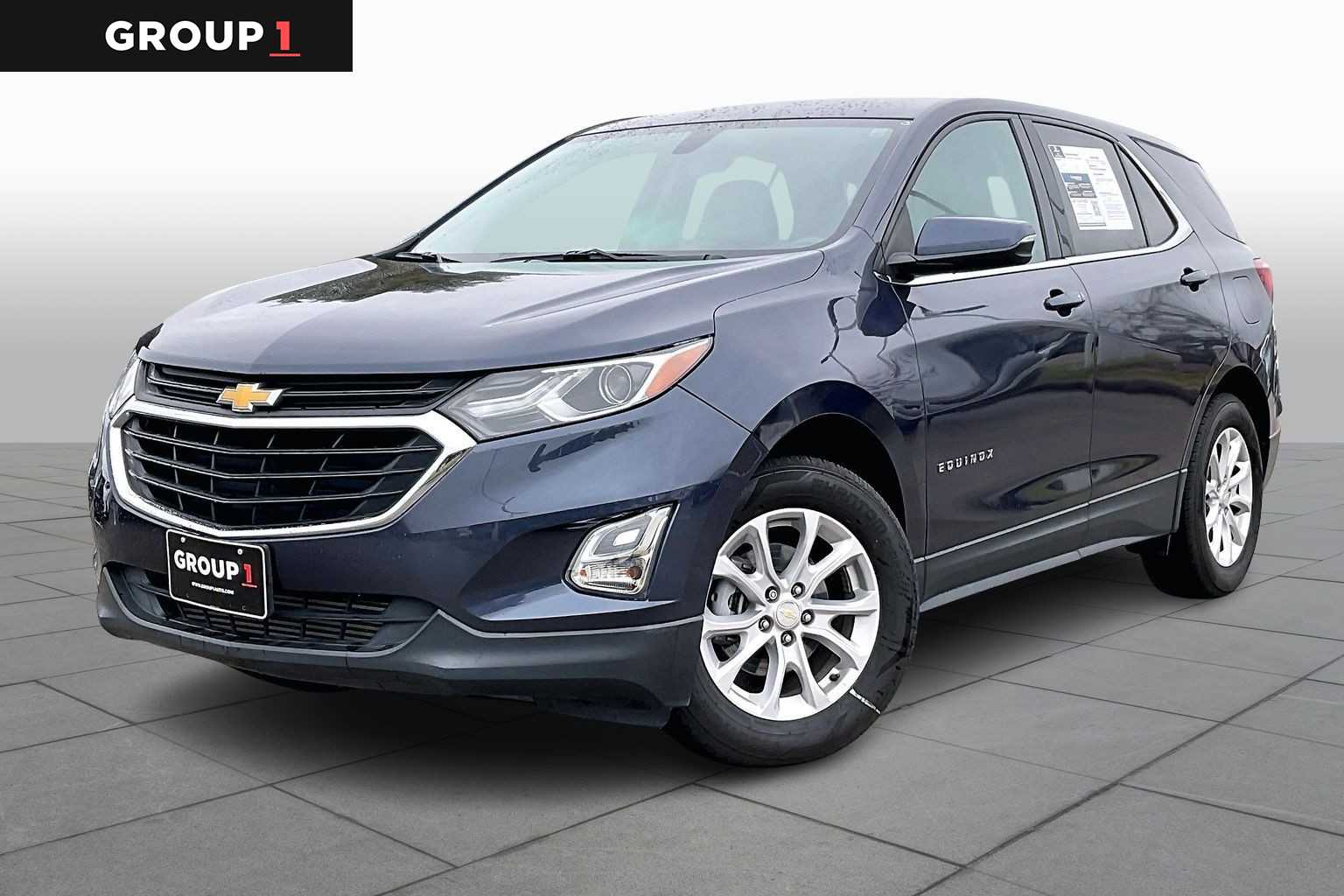 2018 Chevrolet Equinox LT Storm Blue Metallic at AutoNation Toyota Gulf Fwy