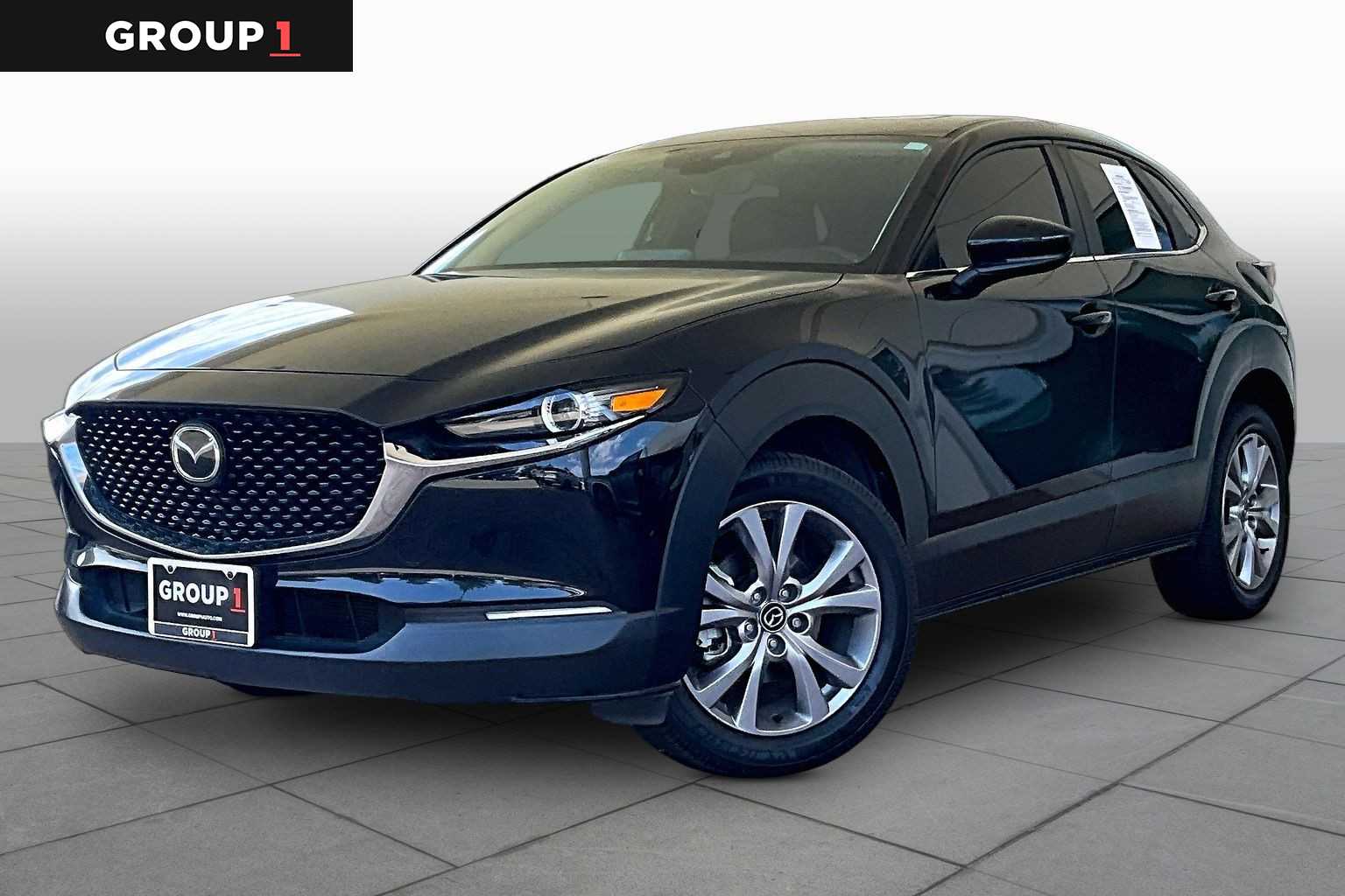 2021 Mazda CX-30 Preferred Jet Black Mica at AutoNation USA Katy