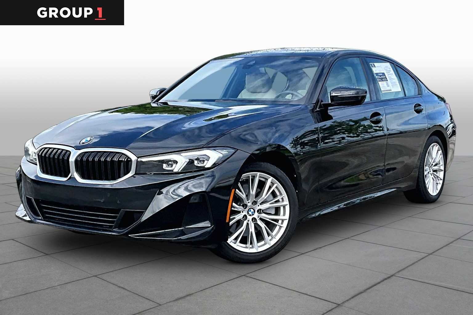 2023 BMW 330i 330i Black Sapphire Metallic at Sterling McCall Nissan