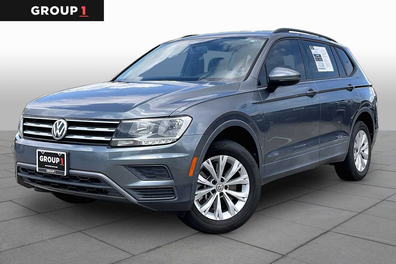 2020 Volkswagen Tiguan S Platinum Gray Metallic at HGreg Houston