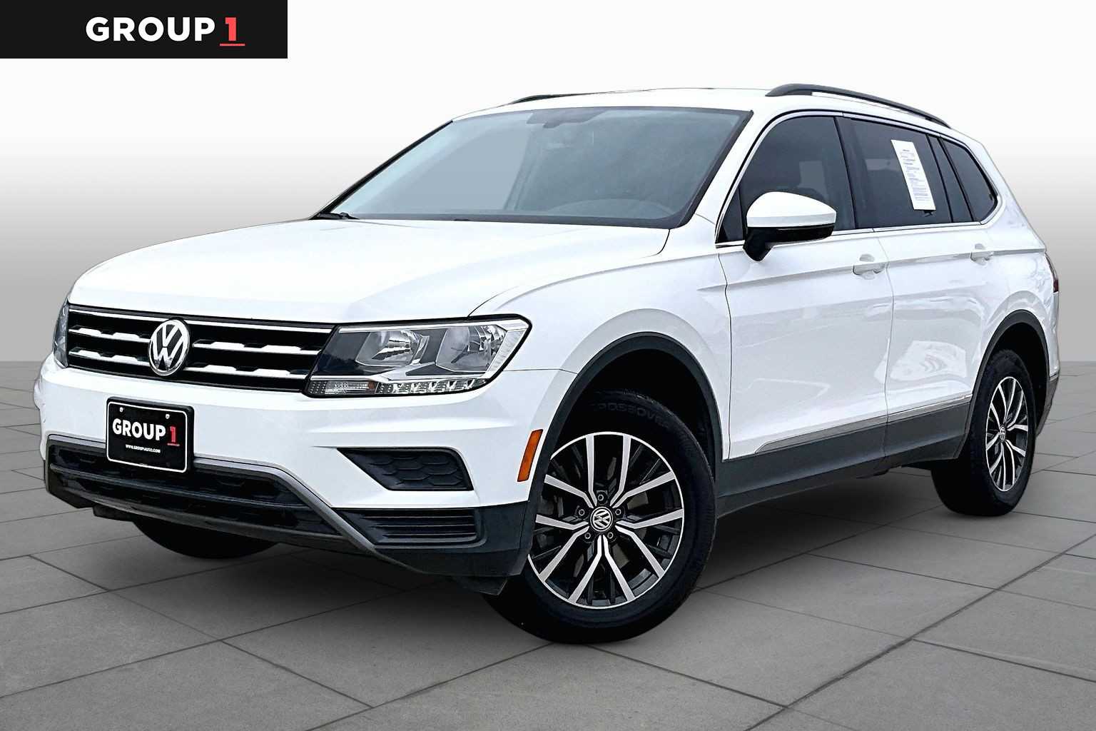 2020 Volkswagen Tiguan SE Pure White at AutoNation USA Katy