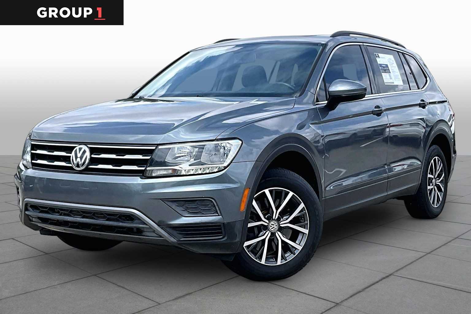 2019 Volkswagen Tiguan SE Platinum Gray Metallic at Group 1 GMC Buick South