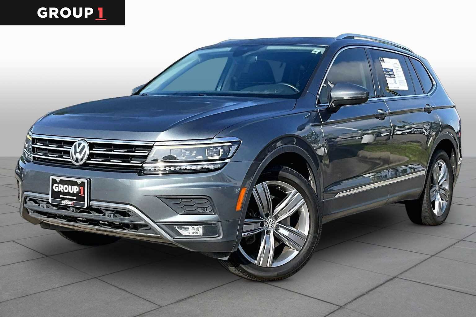 2018 Volkswagen Tiguan SEL Premium Platinum Gray Metallic at Beck & Masten Kia
