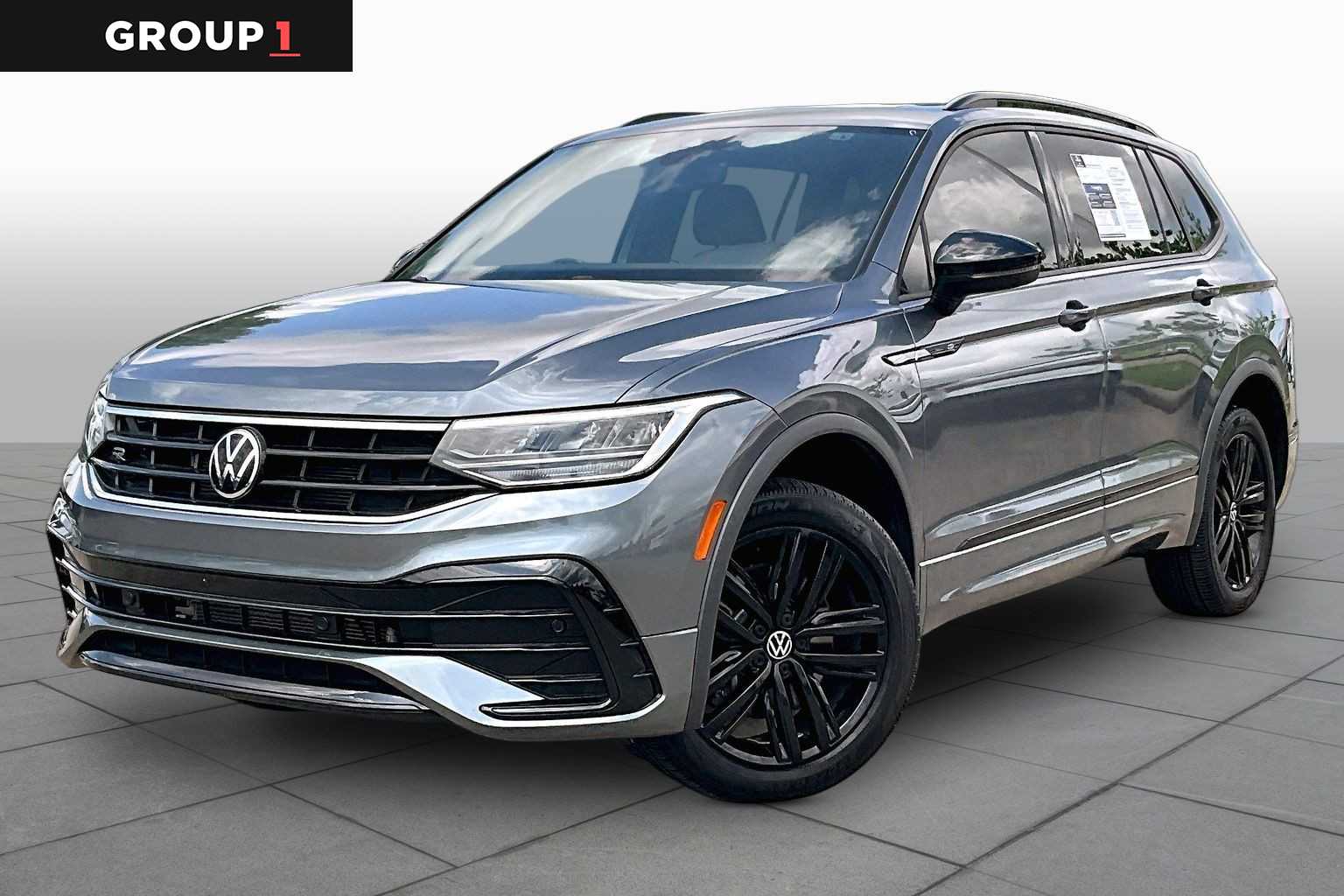 2022 Volkswagen Tiguan SE R-Line Black Platinum Gray Metallic at Lexus Southwest Houston