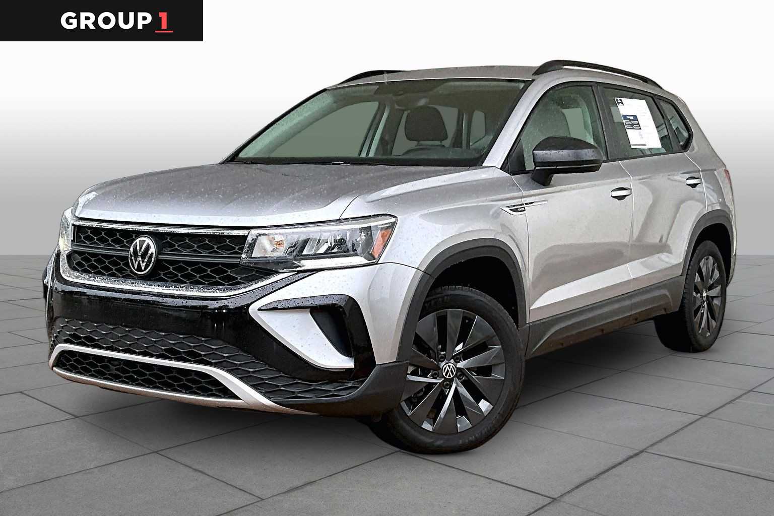 2023 Volkswagen Taos S Pyrite Silver Metallic at Beck & Masten Kia