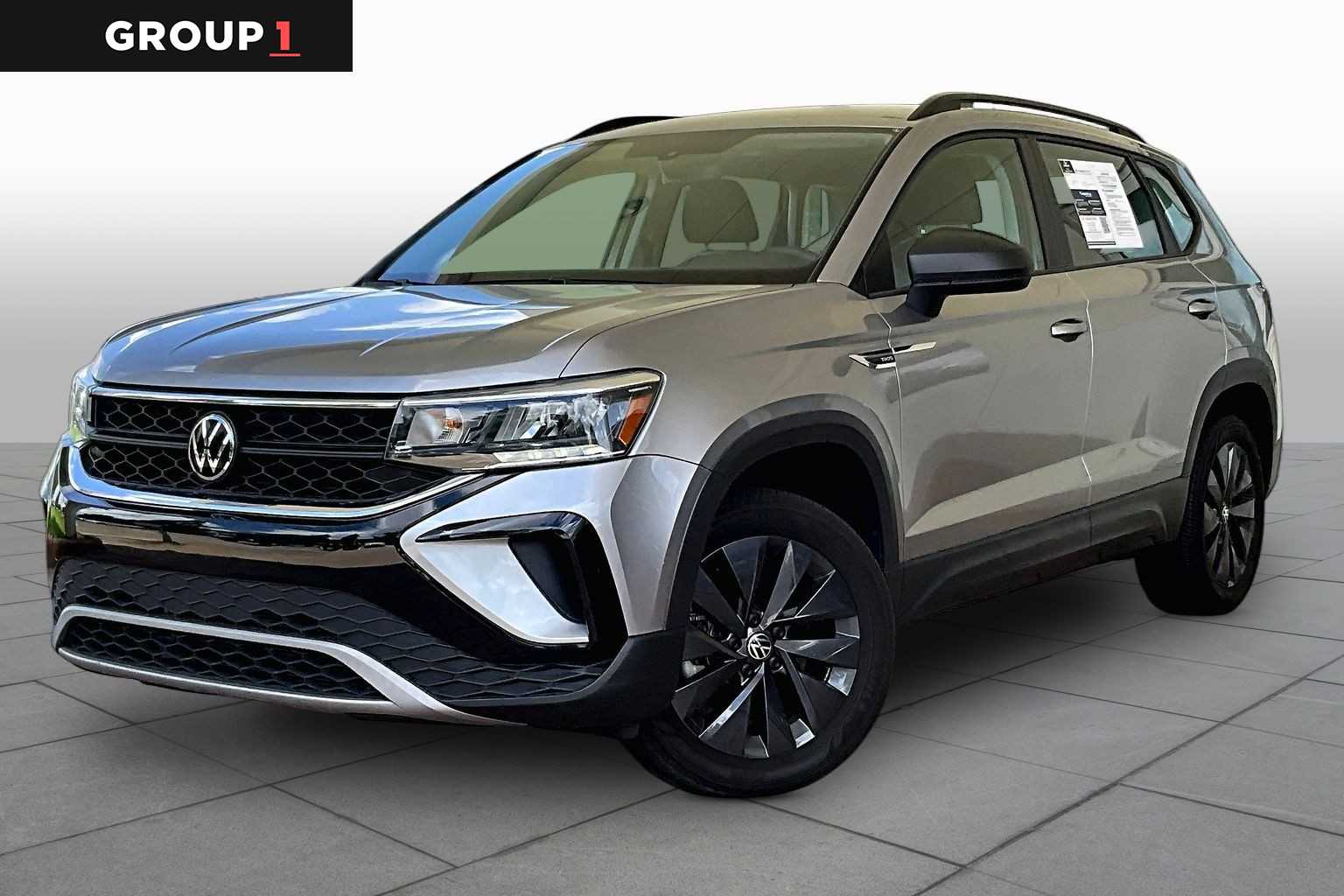 2023 Volkswagen Taos S Pyrite Silver Metallic at Team Mazda