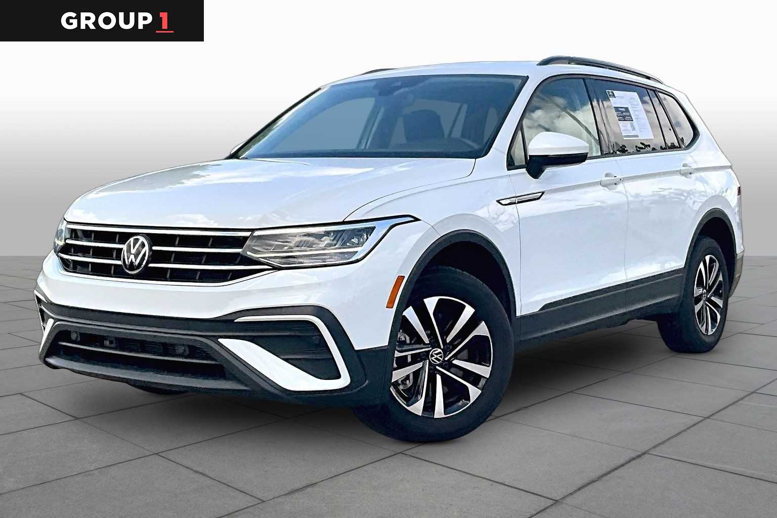 2023 Volkswagen Tiguan S Pure White at Friendly Ford Crosby