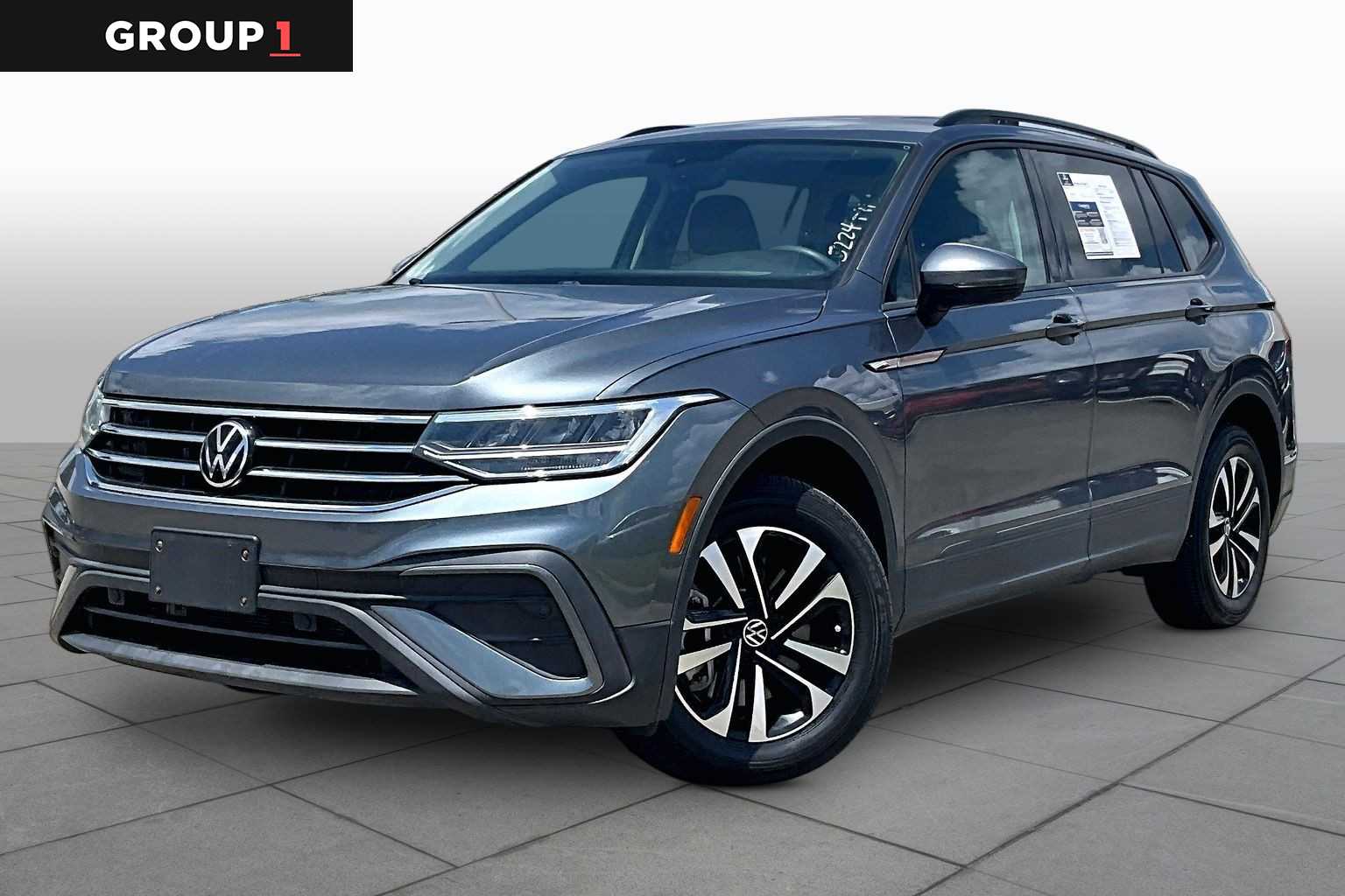 2023 Volkswagen Tiguan S Platinum Gray Metallic at Friendly Ford Crosby