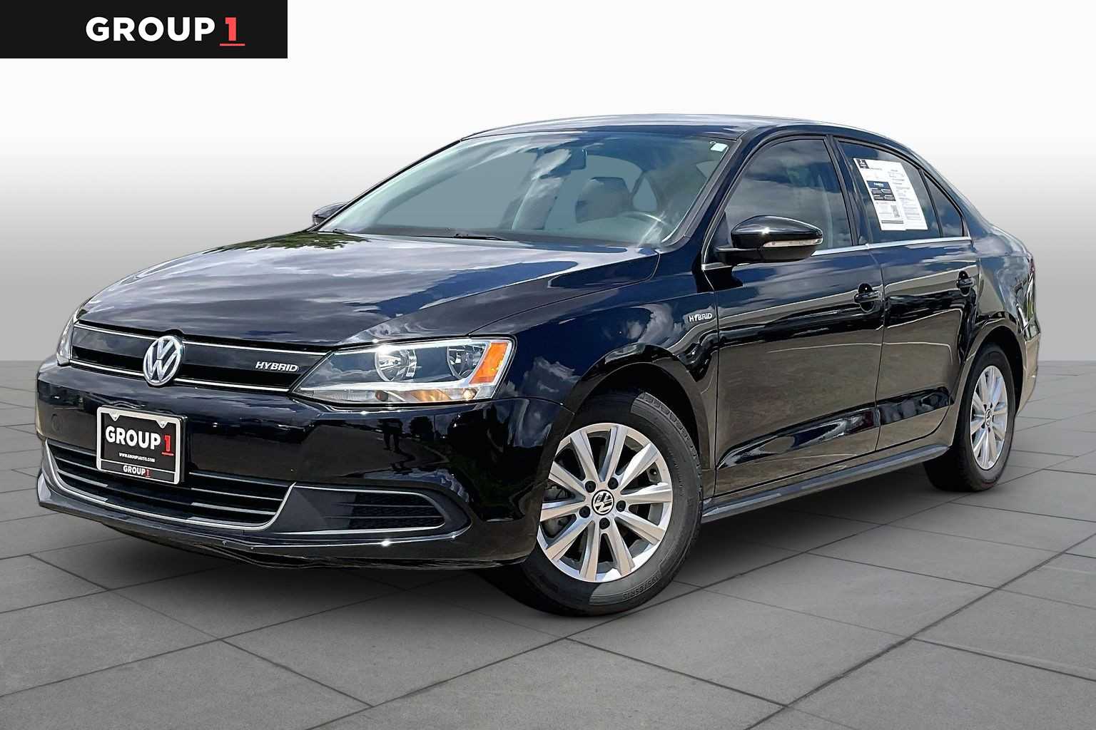 2013 Volkswagen Jetta Hybrid SE Deep Black Metallic at Tomball Ford