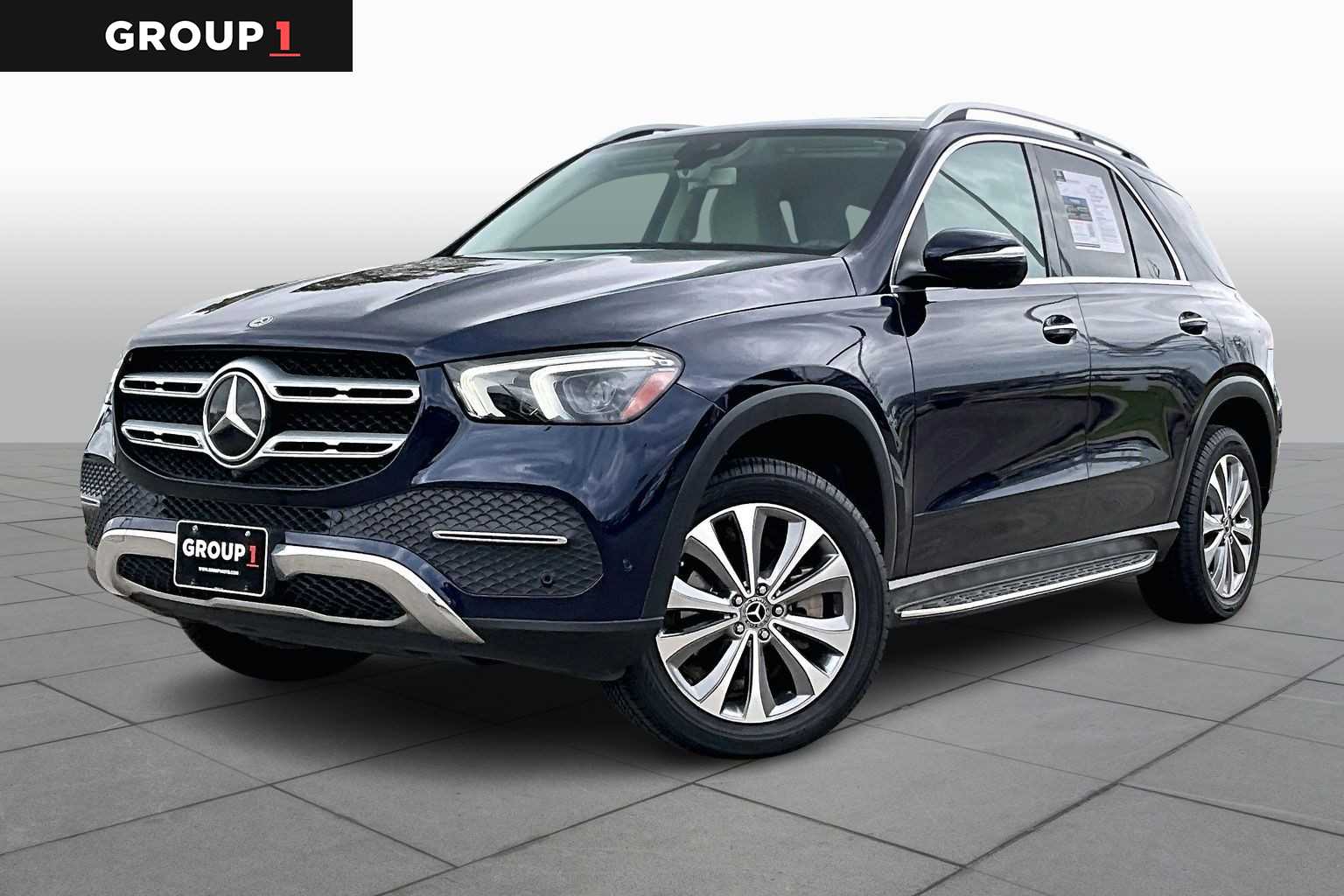 2020 Mercedes-Benz GLE GLE 350 Lunar Blue Metallic at Mercedes-Benz of Houston North