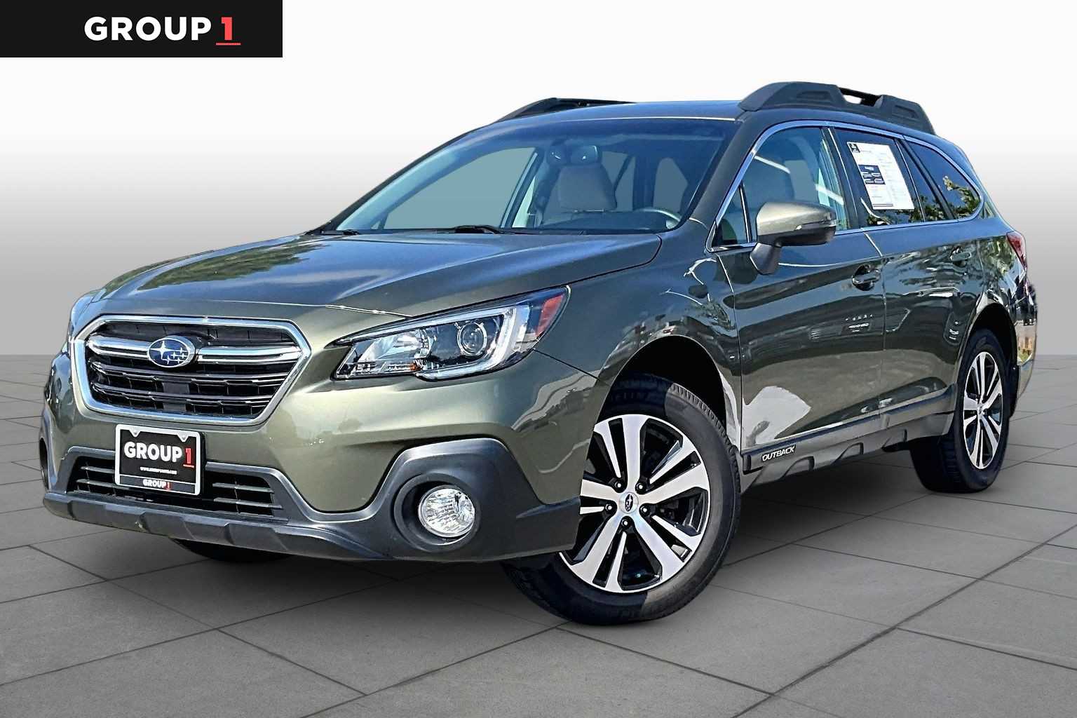 2018 Subaru Outback Limited Wilderness Green Metallic at Mac Haik Ford