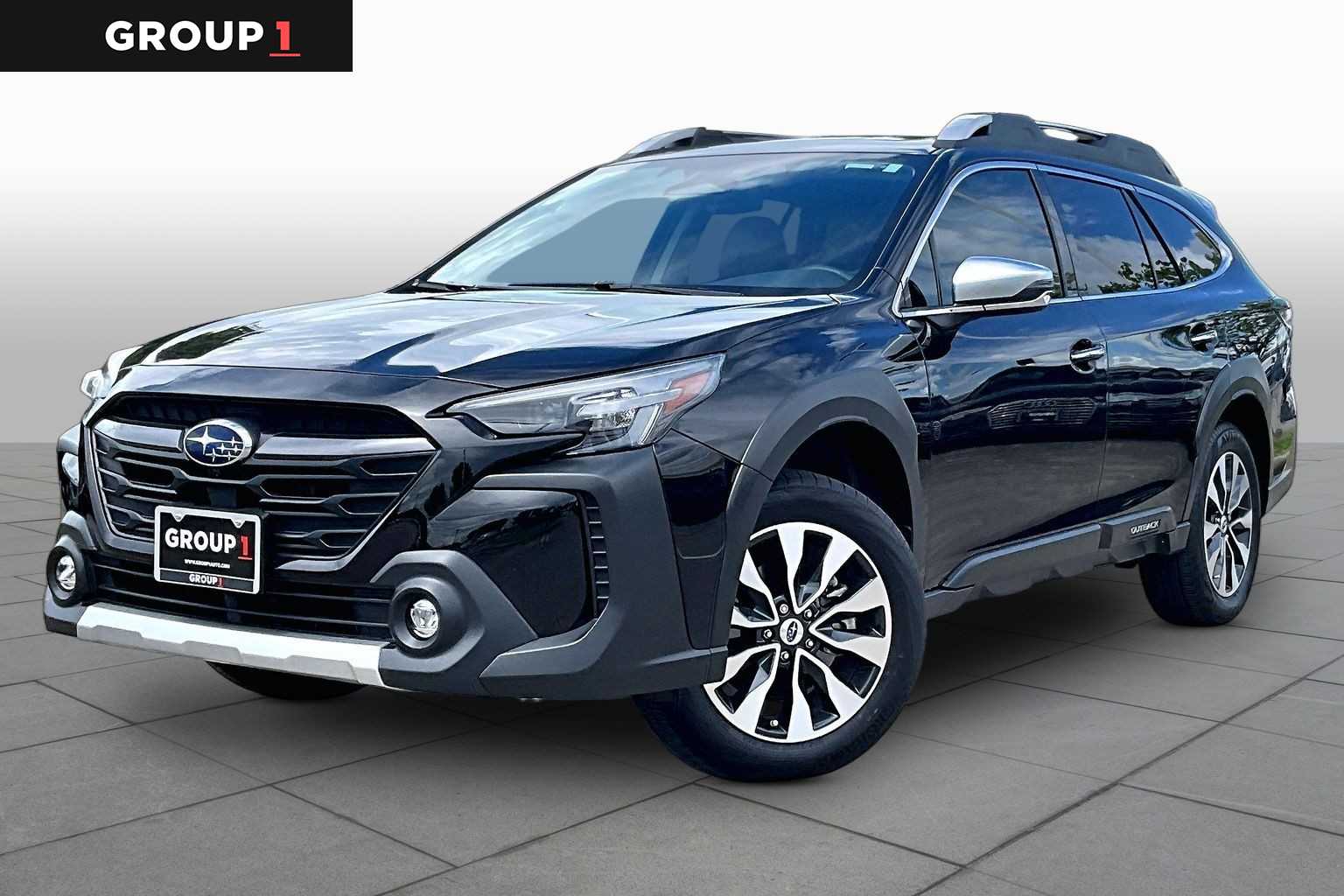 2024 Subaru Outback Touring Crystal Black Silica at Auto Boutique Texas