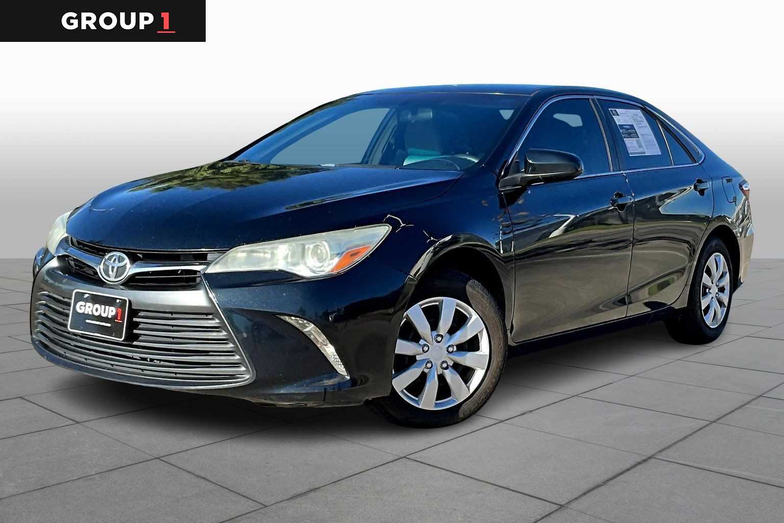 2015 Toyota Camry LE Cosmic Gray Mica at AutoNation USA Katy
