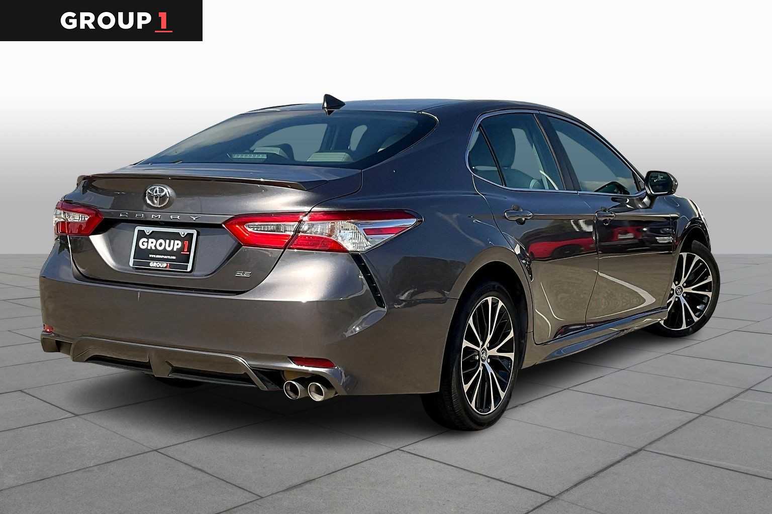 2020 Toyota Camry SE Predawn Gray Mica at Sterling McCall Lexus of Clear Lake