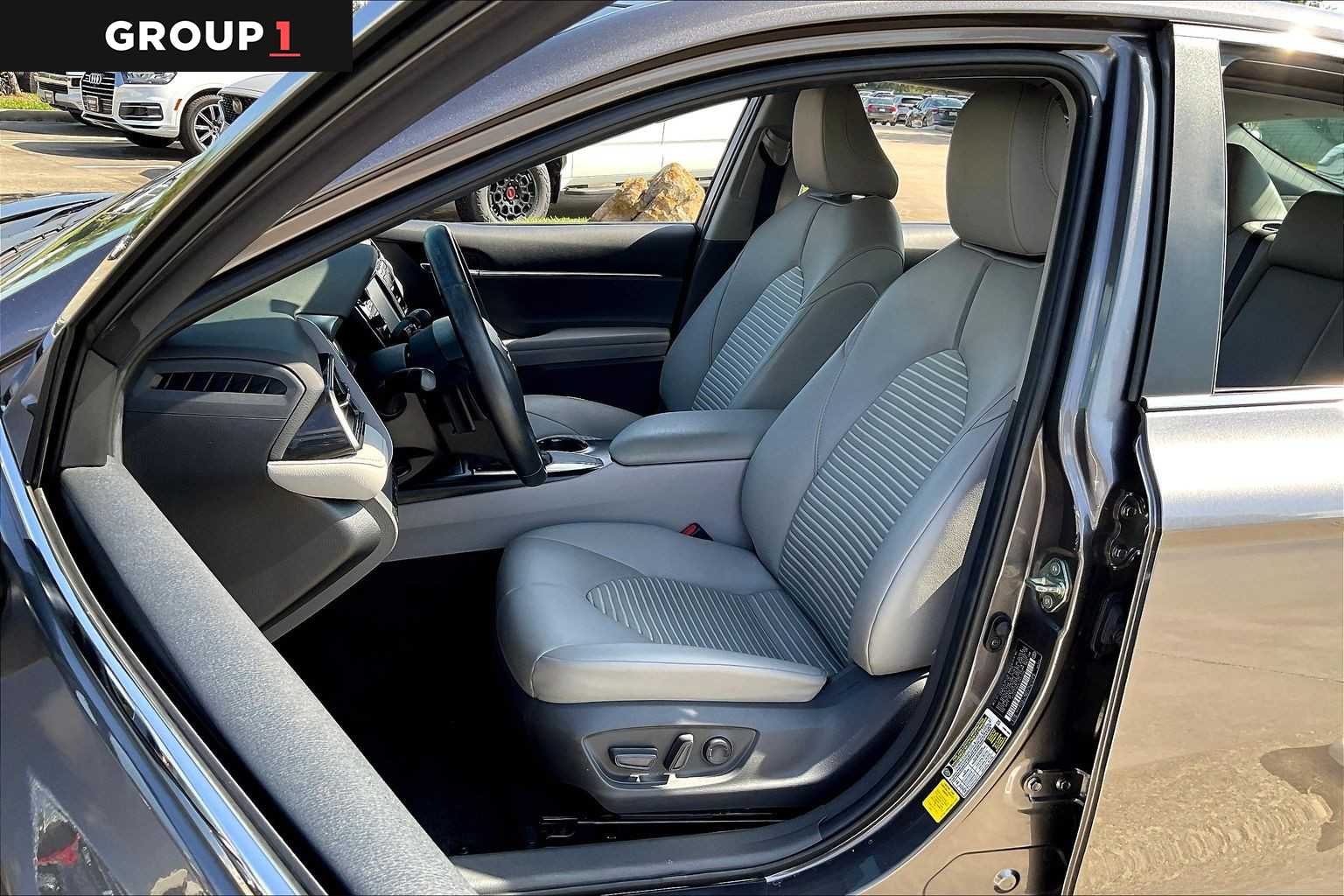 2020 Toyota Camry SE Predawn Gray Mica at Sterling McCall Lexus of Clear Lake