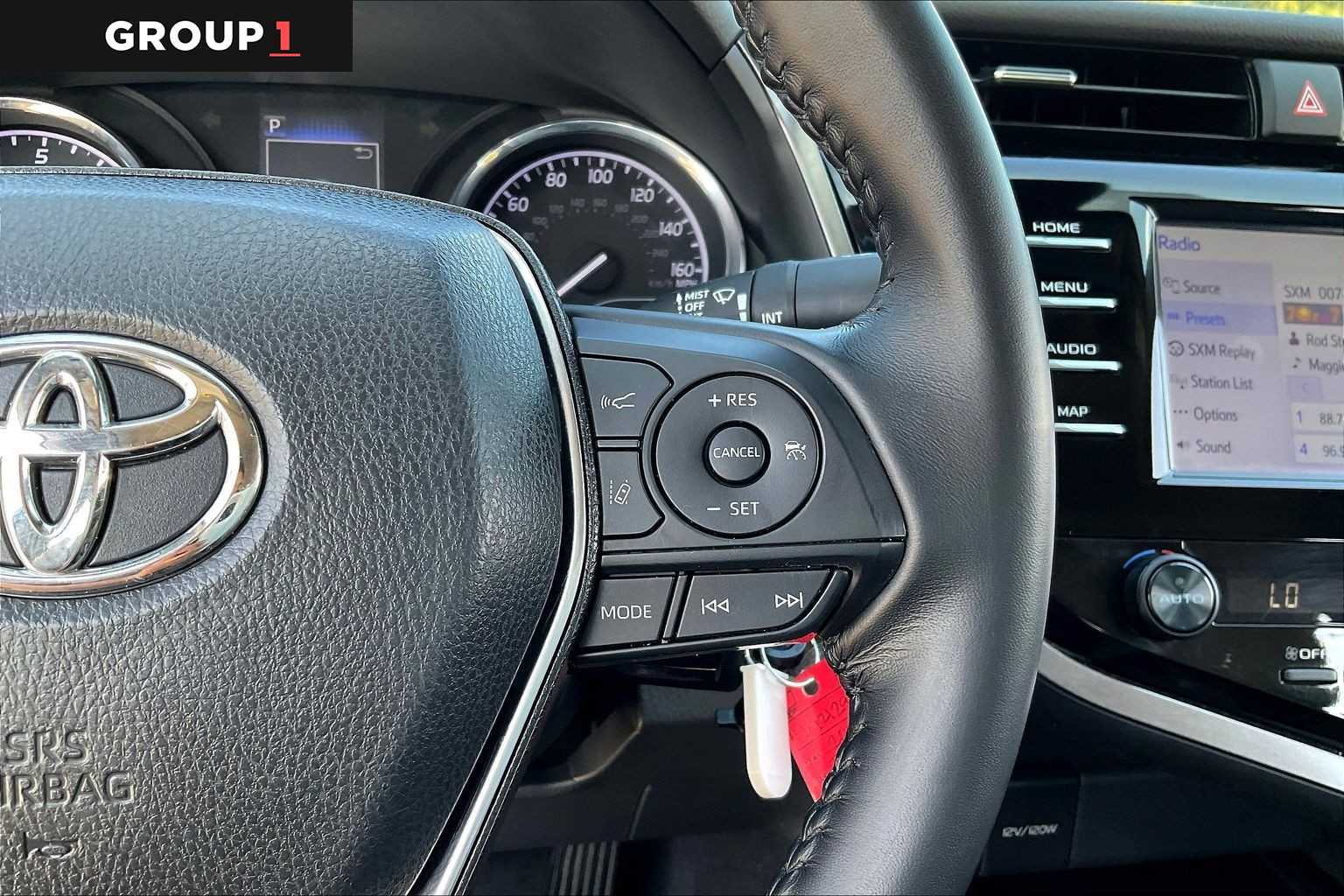 2020 Toyota Camry SE Predawn Gray Mica at Sterling McCall Lexus of Clear Lake