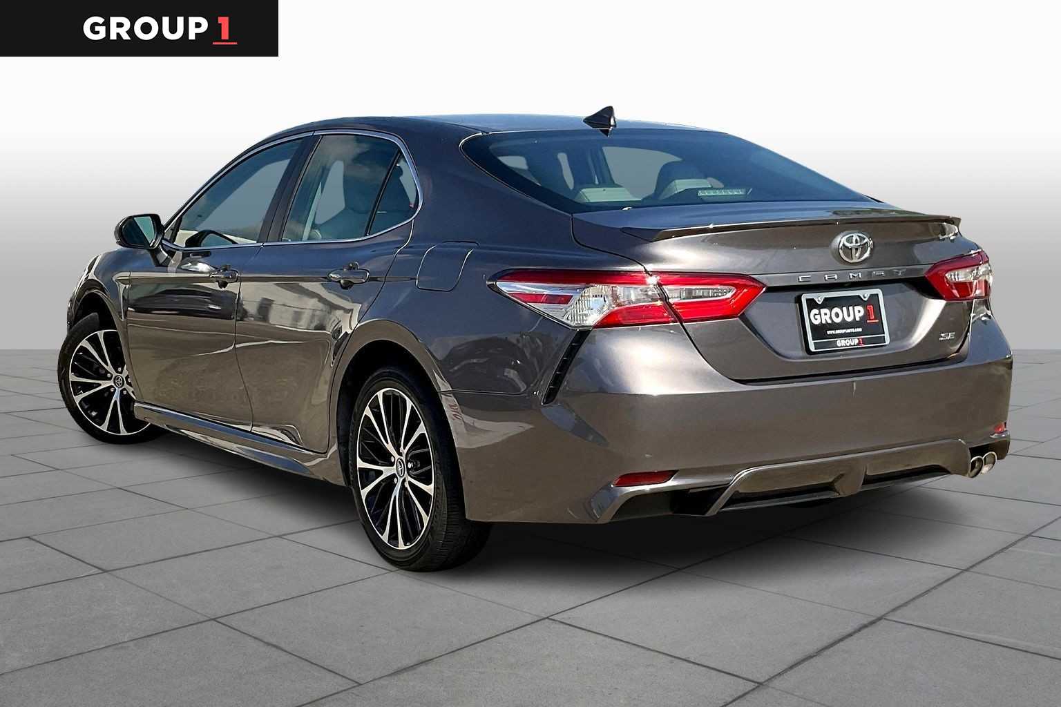 2020 Toyota Camry SE Predawn Gray Mica at Sterling McCall Lexus of Clear Lake