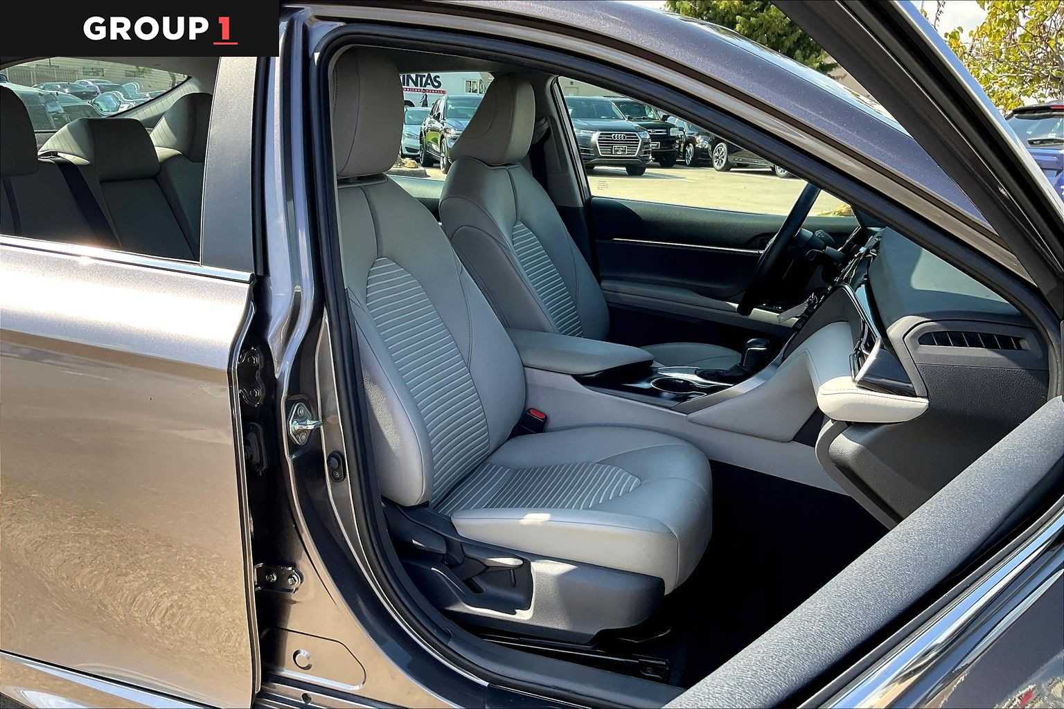 2020 Toyota Camry SE Predawn Gray Mica at Sterling McCall Lexus of Clear Lake