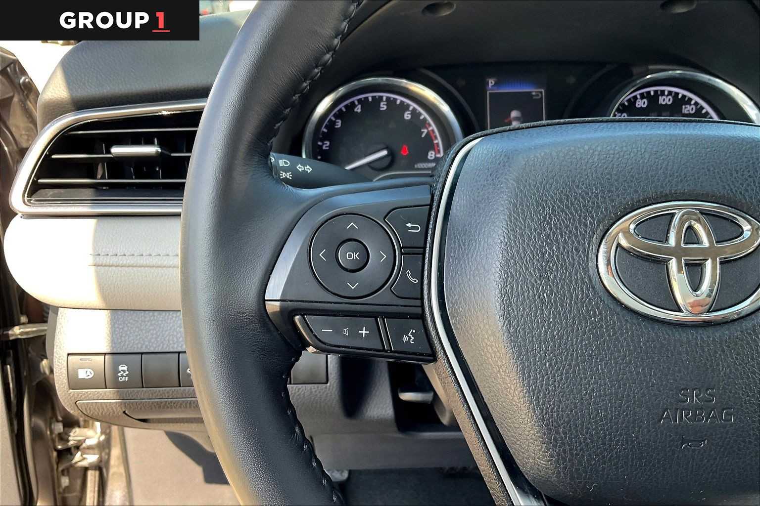 2020 Toyota Camry SE Predawn Gray Mica at Sterling McCall Lexus of Clear Lake