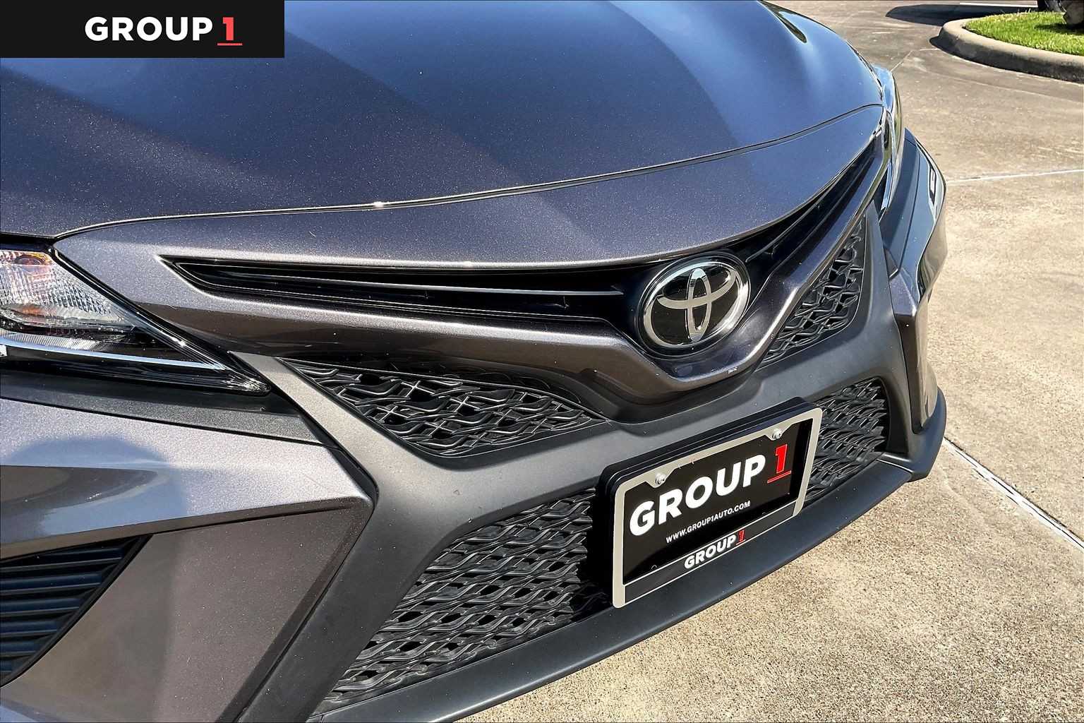 2020 Toyota Camry SE Predawn Gray Mica at Sterling McCall Lexus of Clear Lake