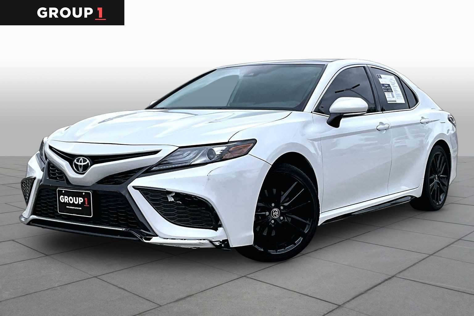 2021 Toyota Camry XSE Wind Chill Pearl at Tomball Ford
