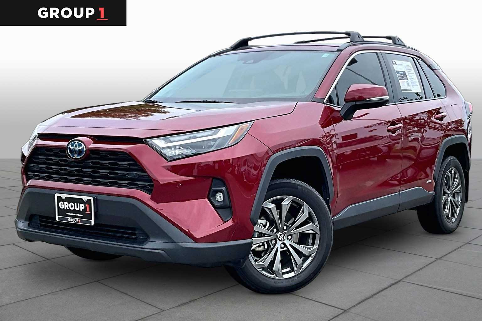 2024 Toyota RAV4 Hybrid XLE Premium Ruby Flare Pearl at Baytown Ford