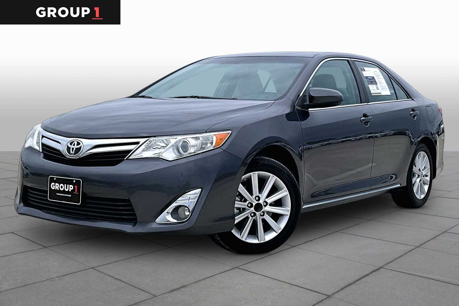 2012 Toyota Camry XLE Magnetic Gray Metallic at Group 1 Toyota Southwest