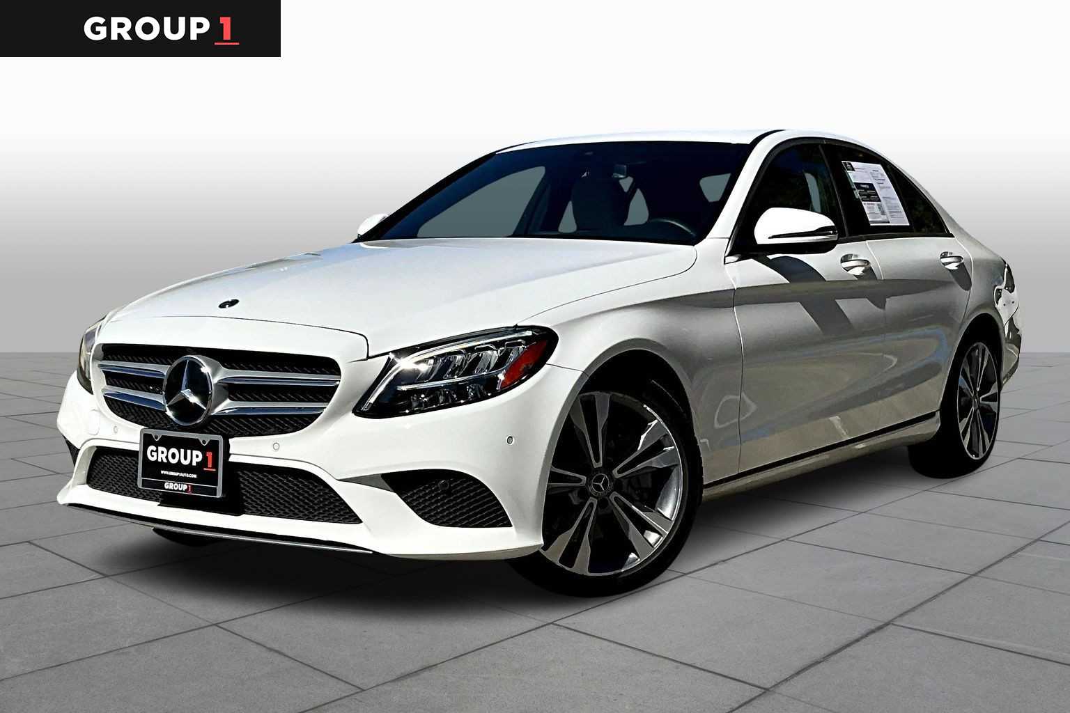 2019 Mercedes-Benz C-Class C 300 Polar White at HGreg Houston