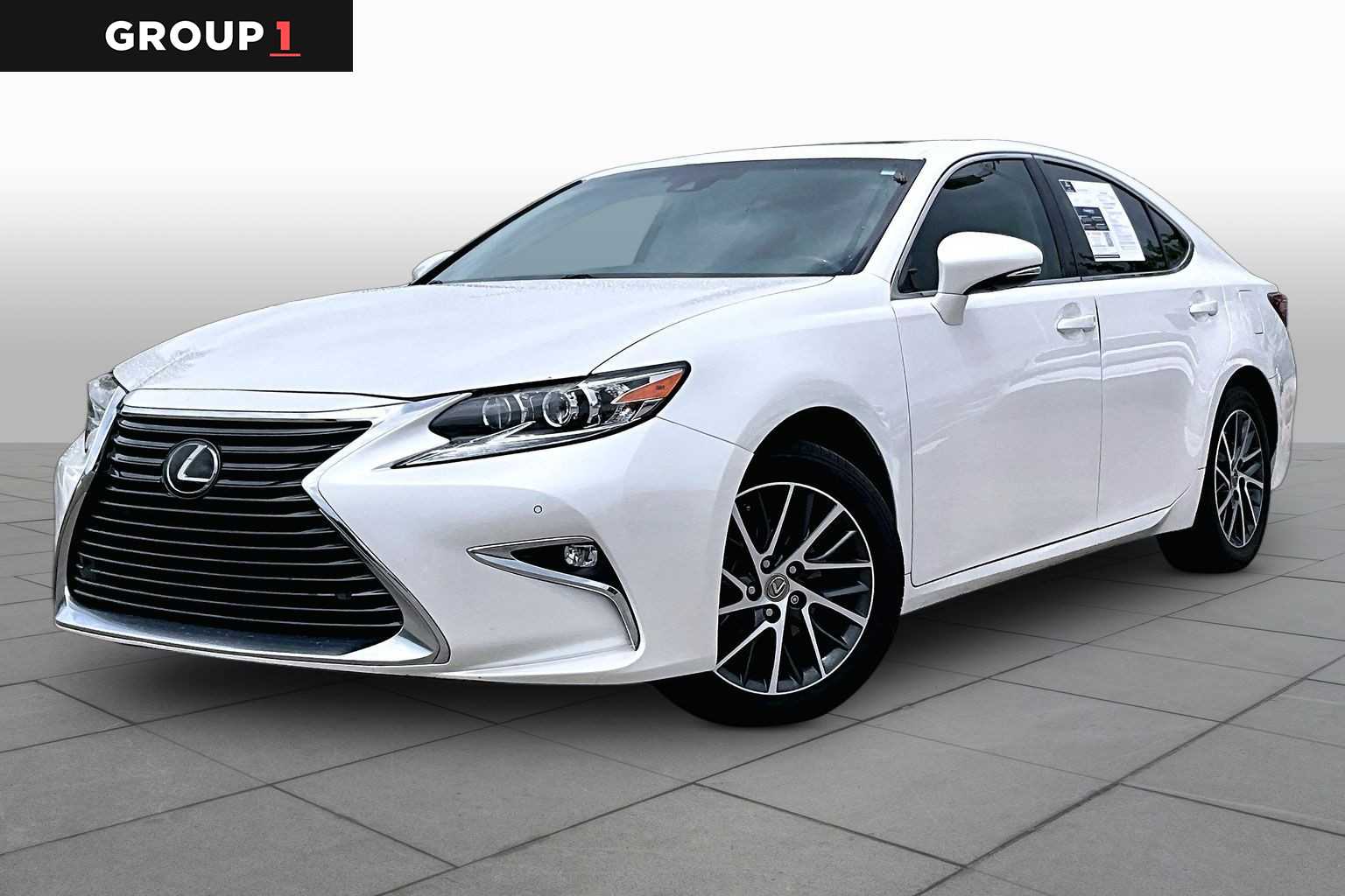2018 Lexus ES 350  Eminent White Pearl at Lexus of Clear Lake
