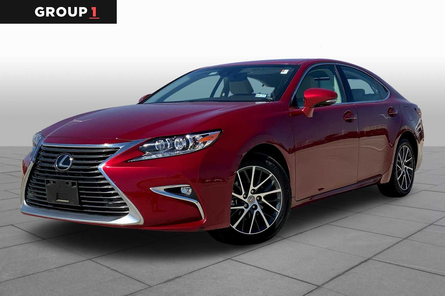 2018 Lexus ES 350  Matador Red Mica at Lexus of Clear Lake