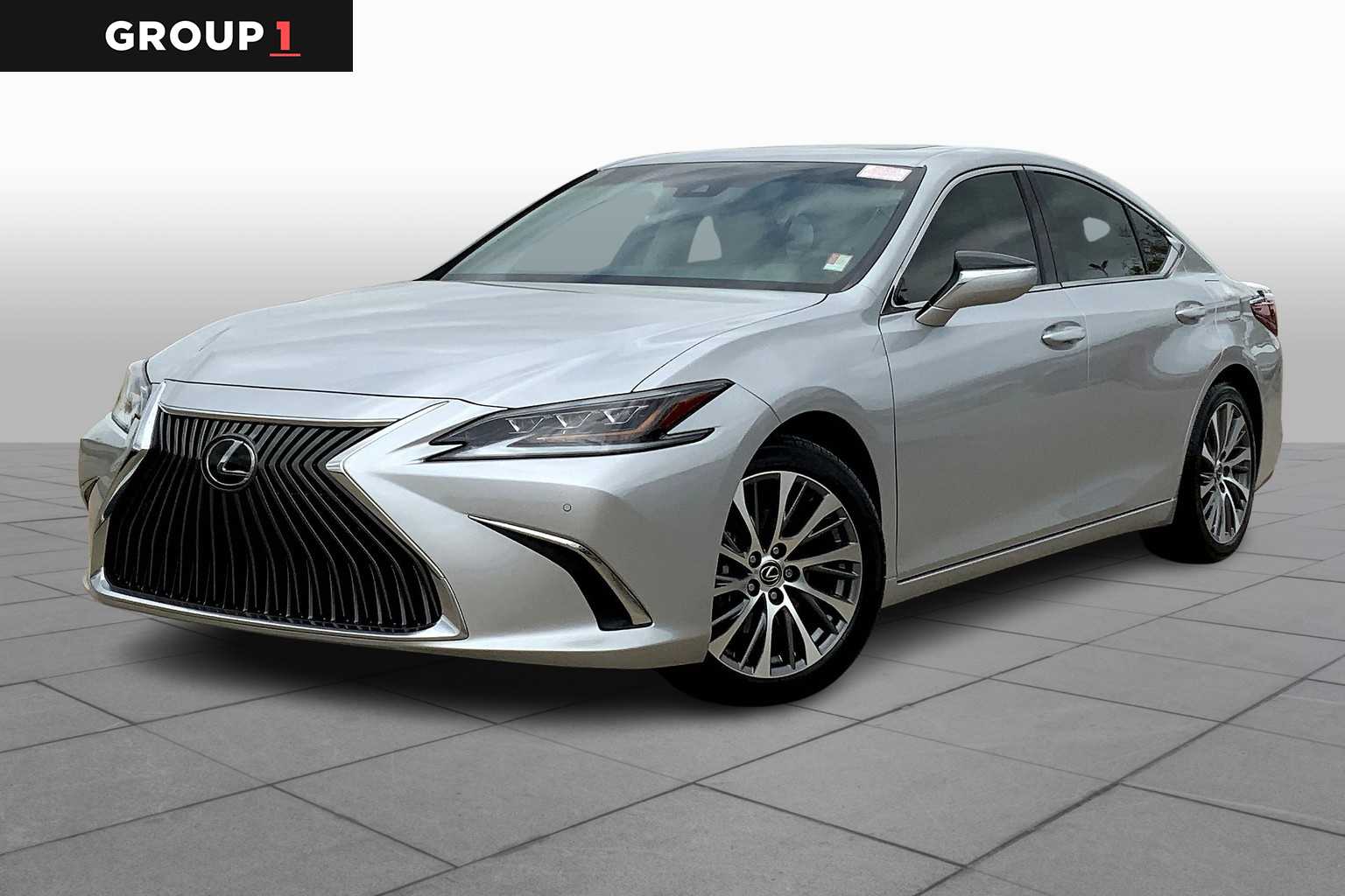 Silver Lining Metallic 2019 Lexus ES 350 Luxury FWD Sedan Front-Wheel Drive 8-Speed Automatic