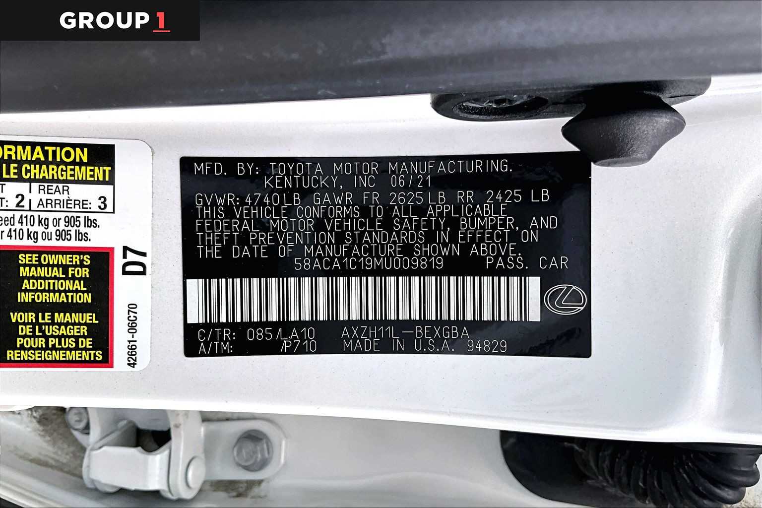 2021 Lexus ES 300h  Eminent White Pearl at Texan Dodge Chrysler Jeep Ram
