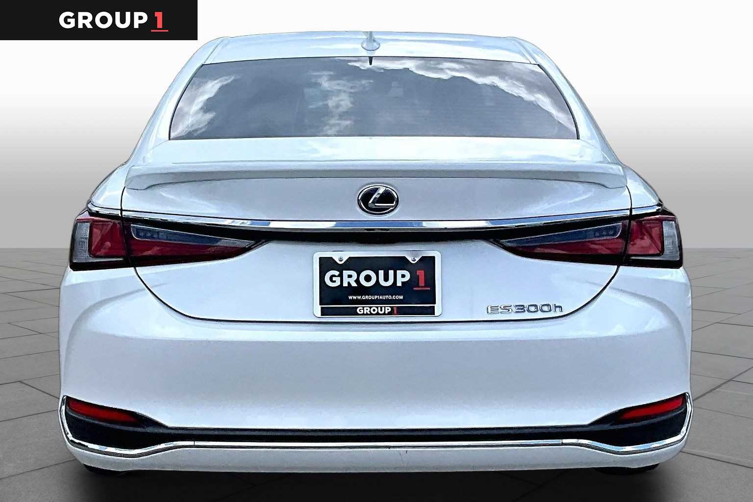 2021 Lexus ES 300h  Eminent White Pearl at Texan Dodge Chrysler Jeep Ram