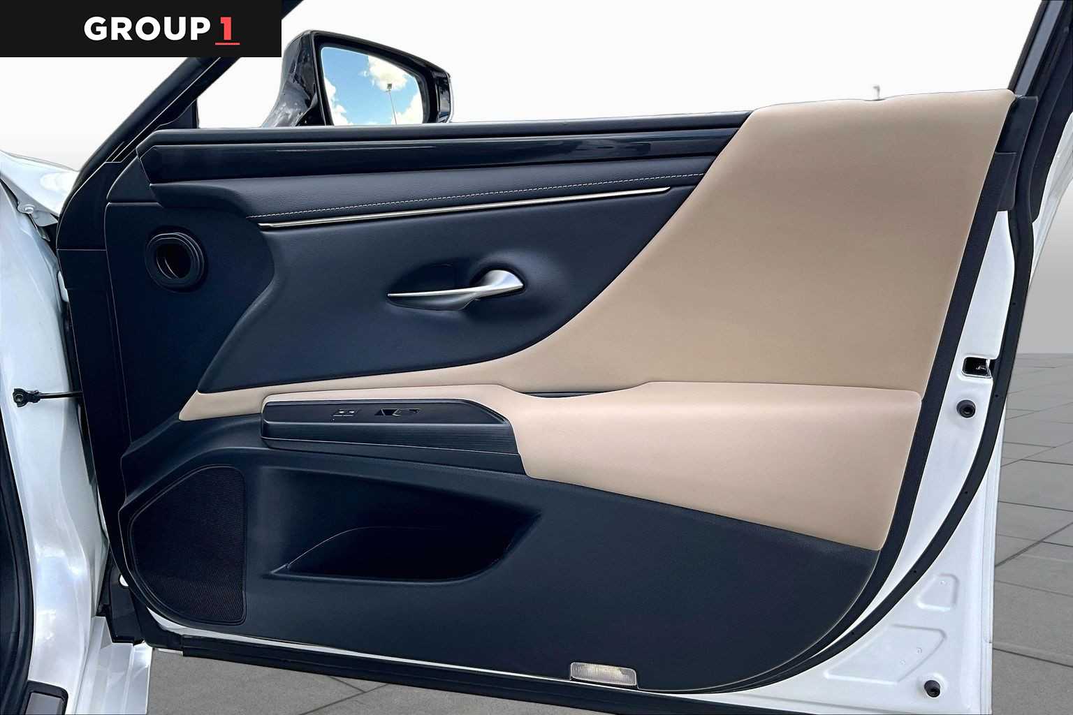 2021 Lexus ES 300h  Eminent White Pearl at Texan Dodge Chrysler Jeep Ram