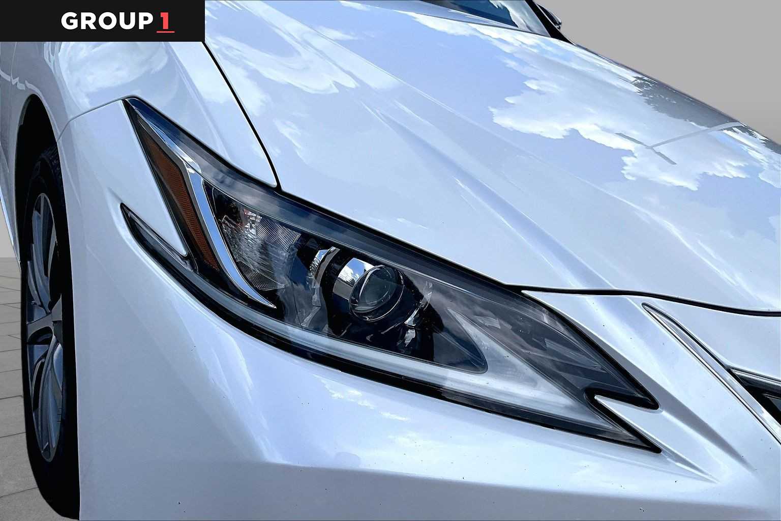 2021 Lexus ES 300h  Eminent White Pearl at Texan Dodge Chrysler Jeep Ram
